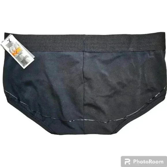 MICHAEL KORS MK PINNACLE LIFT BRIEFS BLACK # S81L001131 SIZE XL NWT - Picture 7 of 8